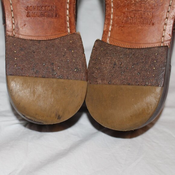 Johnston & Murphy Brogue/Wing Tip Style Mahogany Lace Oxford Dress Shoe Men 11.5 main image 13